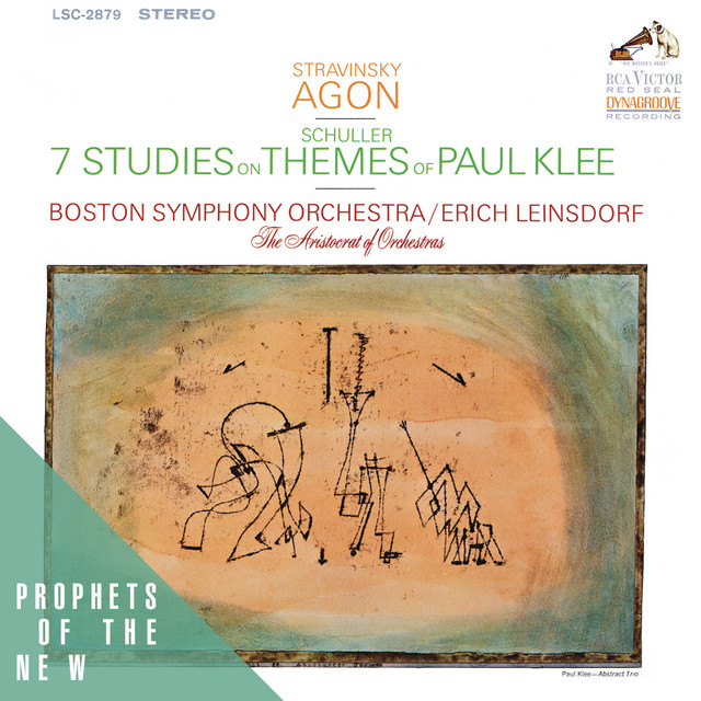 Stravinsky: Agon - Schuller: Seven Studies on Themes of Paul Klee album cover
