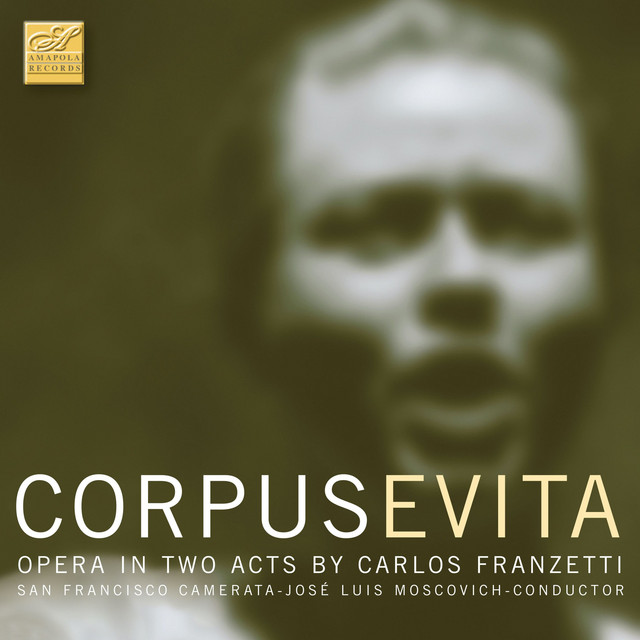Corpus Evita: Opera in Two Acts by Carlos Franzetti album cover
