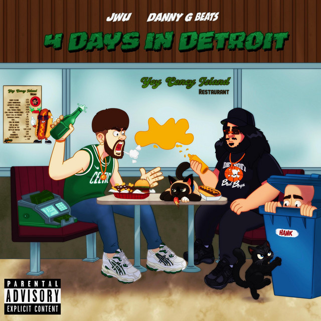 4 DAYS IN DETROIT album cover