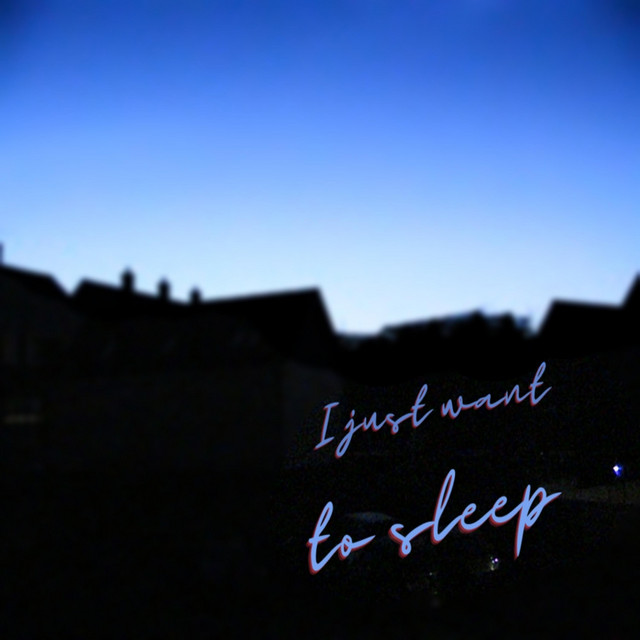 I just want to sleep album cover