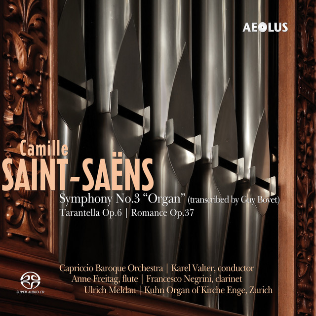 Camille Saint-Saëns: Symphony No. 3 "Organ" album cover