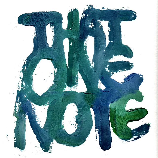 That One Note album cover