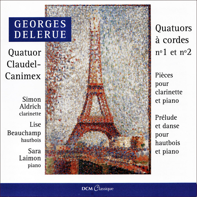 Georges Delerue: Quatuors à cordes No. 1 et No. 2 album cover