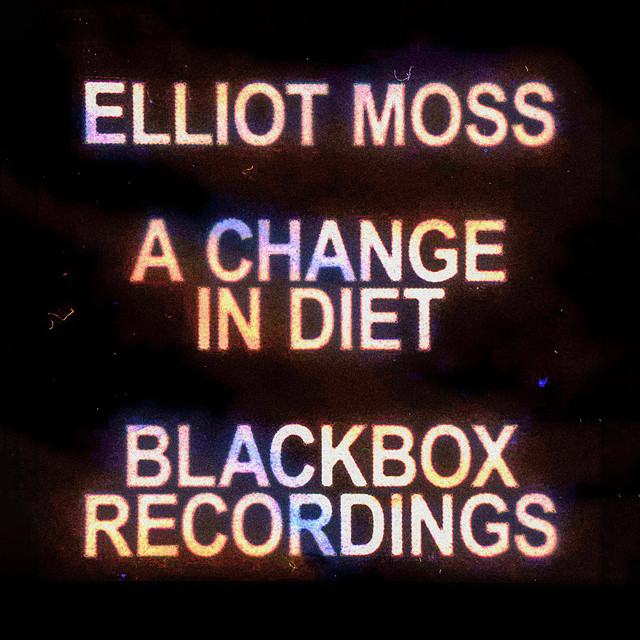 A Change in Diet - Live Blackbox Recordings album cover
