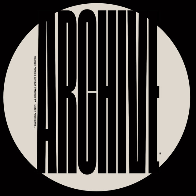 Developer Archive 09 album cover