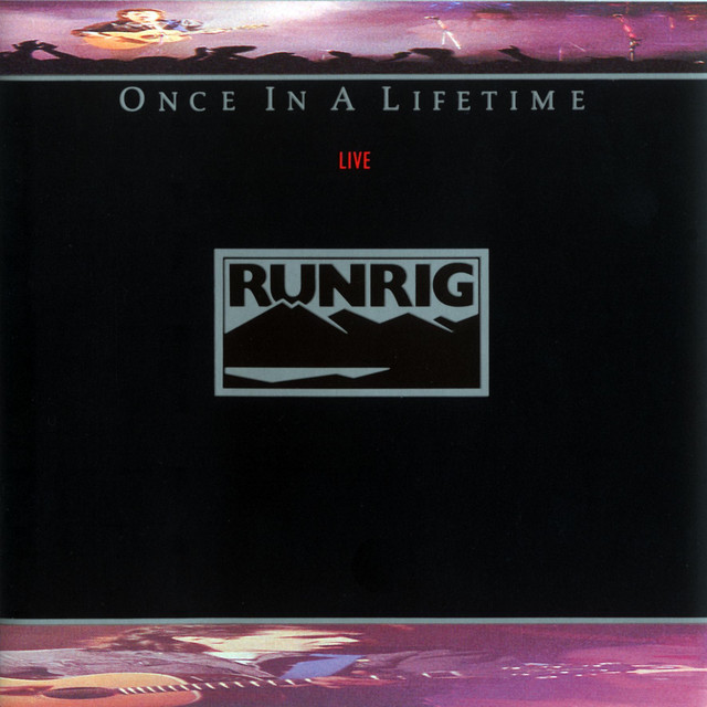 Once in a Lifetime (Live) album cover