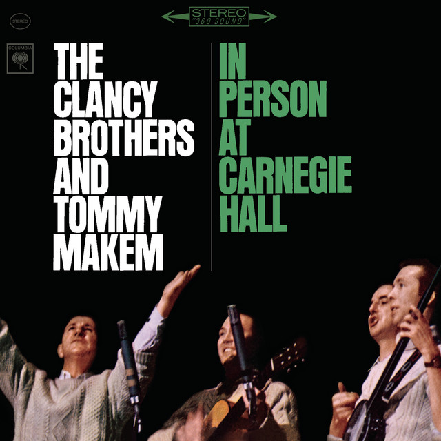 In Person At Carnegie Hall (with Tommy Makem) album cover
