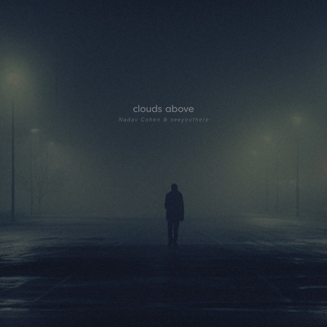 clouds above album cover