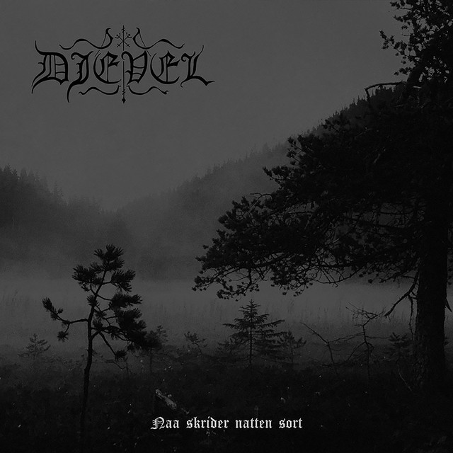 Naa skrider natten sort album cover
