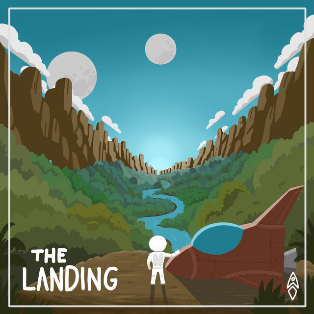 The landing album cover