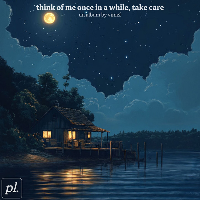 think of me once in a while, take care album cover