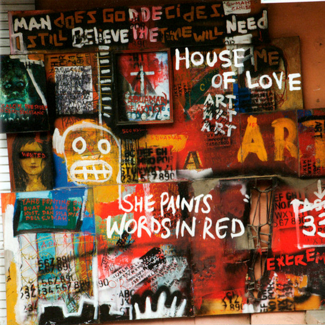 She Paints Words In Red album cover