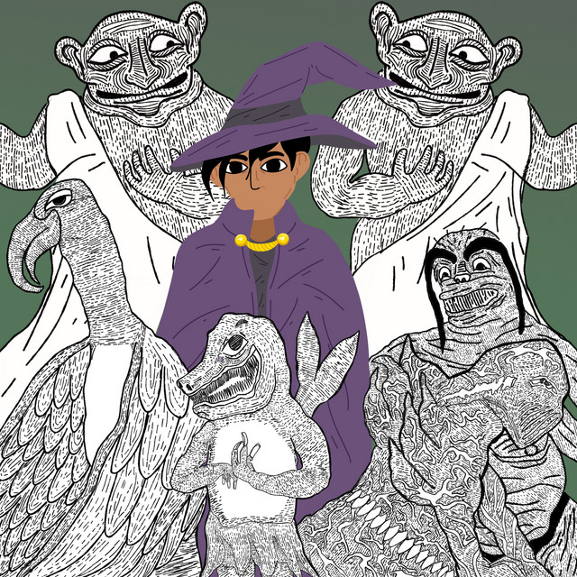 Woe is Me, Woe are my Monsters album cover