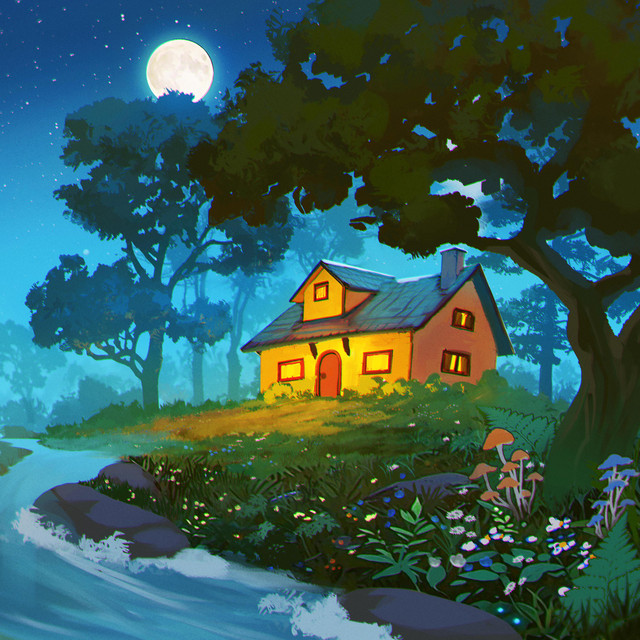 A night in the woods album cover