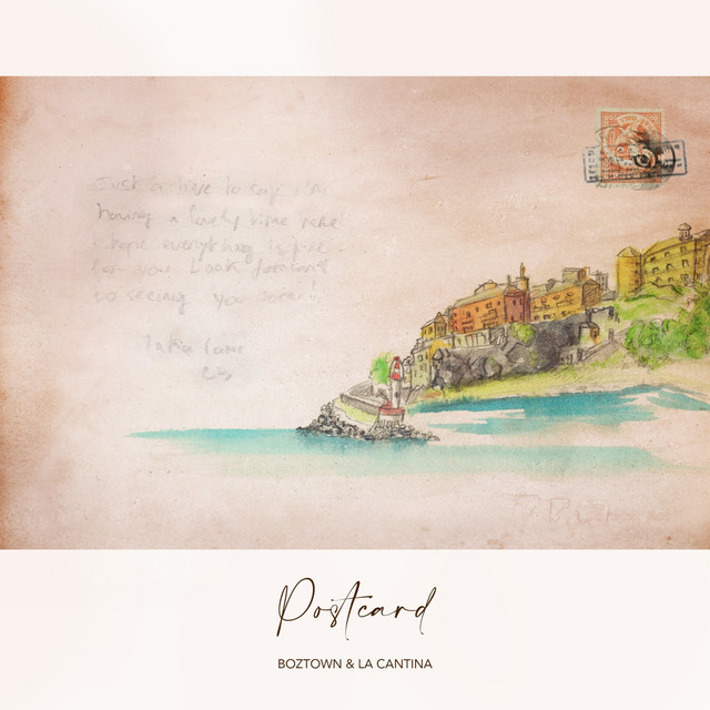 Postcard album cover