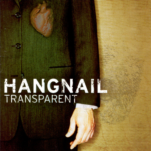 Transparent album cover