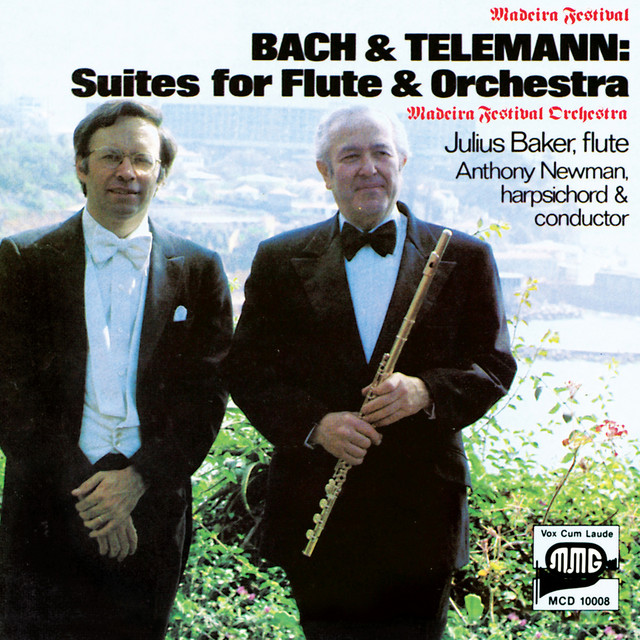 Bach & Telemann: Suites for Flute & Orchestra album cover