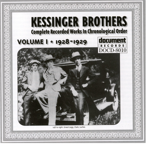 Kessinger Brothers Vol. 1 1928 - 1929 album cover