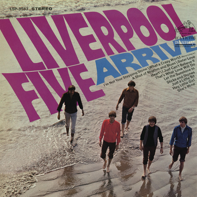 Liverpool Five Arrive album cover