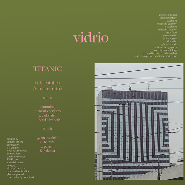 Vidrio album cover