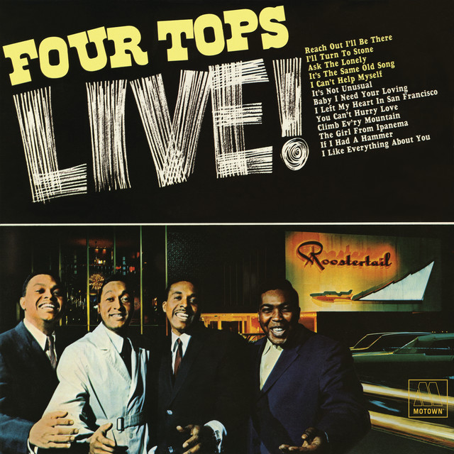 Four Tops Live album cover
