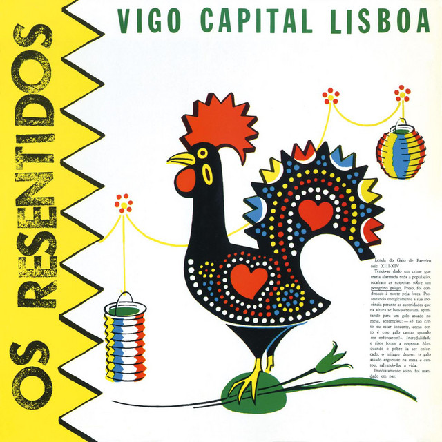 Heroes de los 80. Vigo capital Lisboa album cover