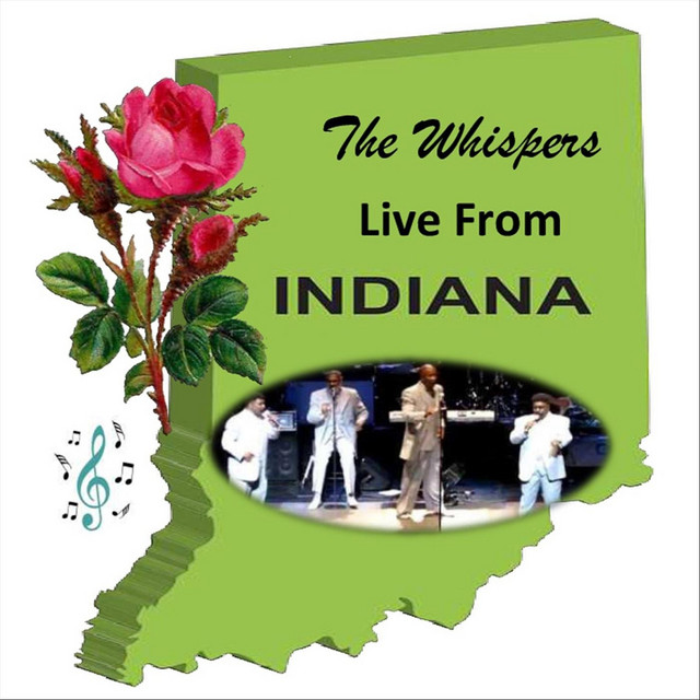 The Whispers Live from Indiana album cover