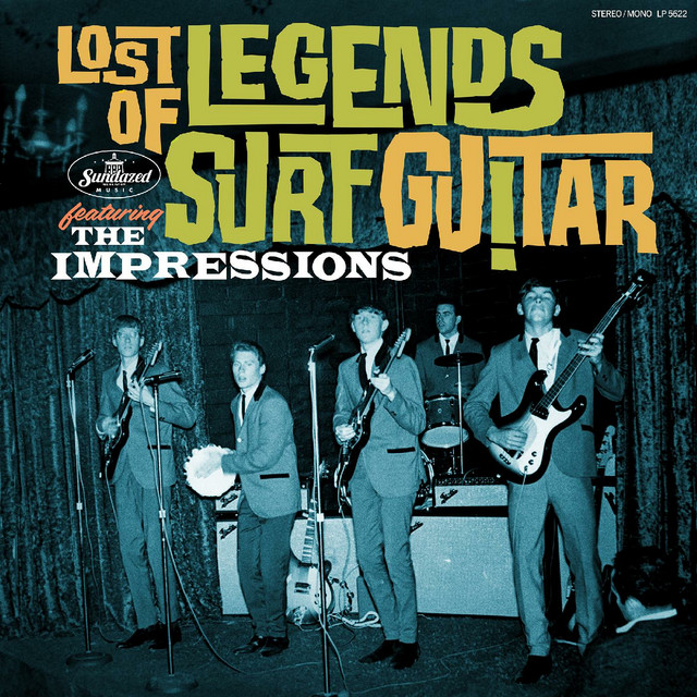 Lost Legends of Surf Guitar: The Impressions album cover