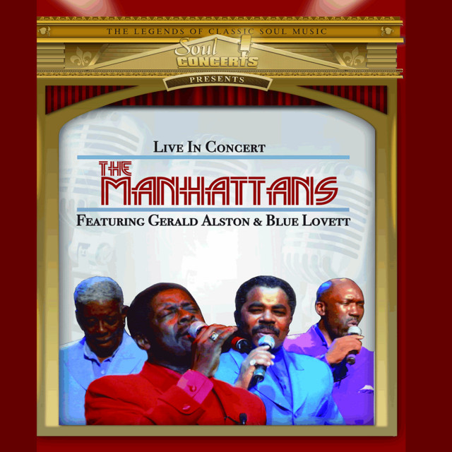 Manhattans Live In Concert album cover