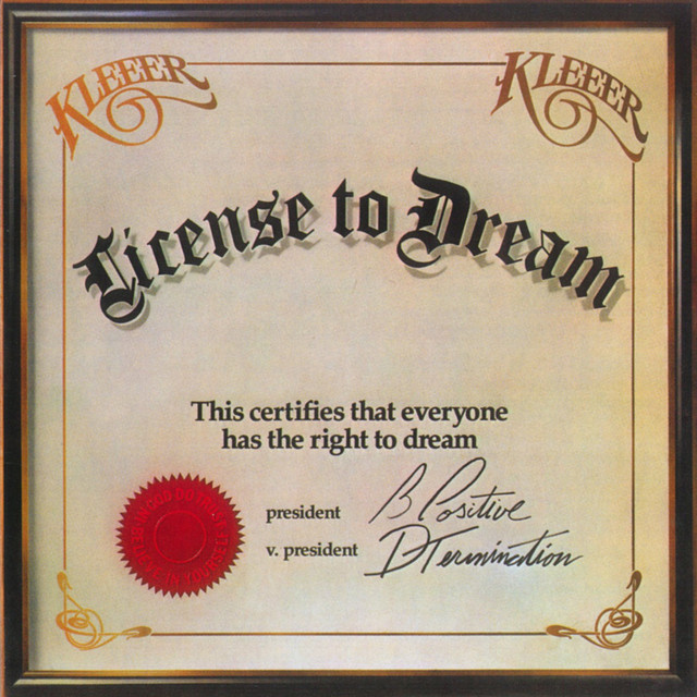 License To Dream album cover