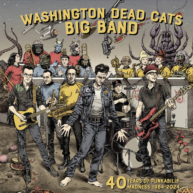 40 years of Punkabilly Madness 1984-2024 album cover