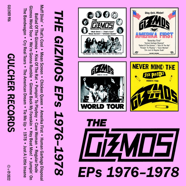 The Gizmos EPs 1976-1978 album cover