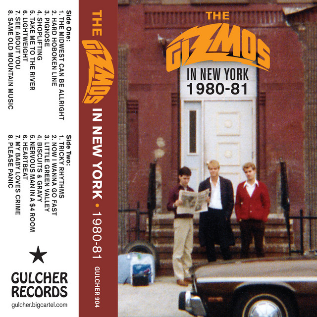 The Gizmos in New York 1980-81 album cover