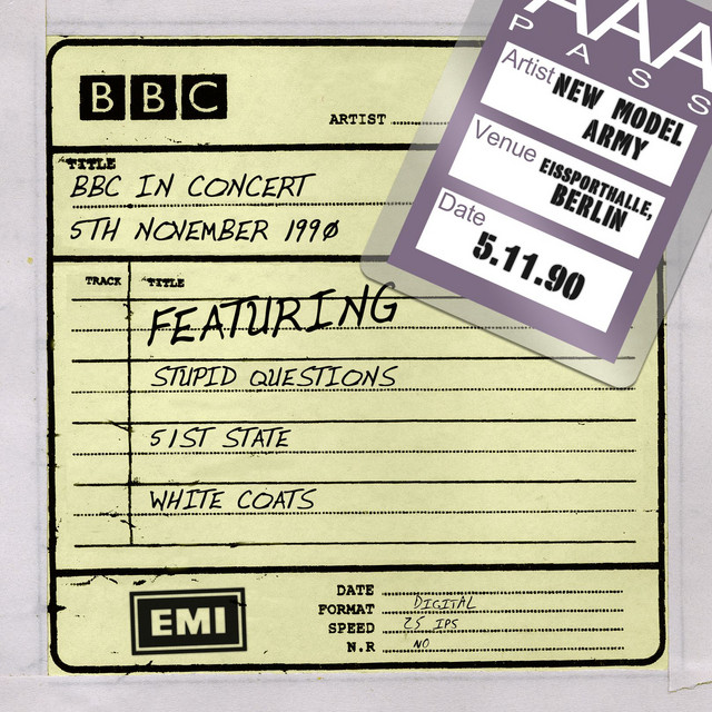 BBC In Concert [5th November 1990] album cover