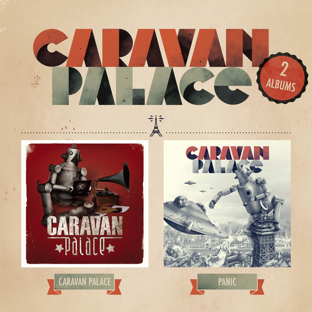 Caravan Palace / Panic (2 albums) album cover