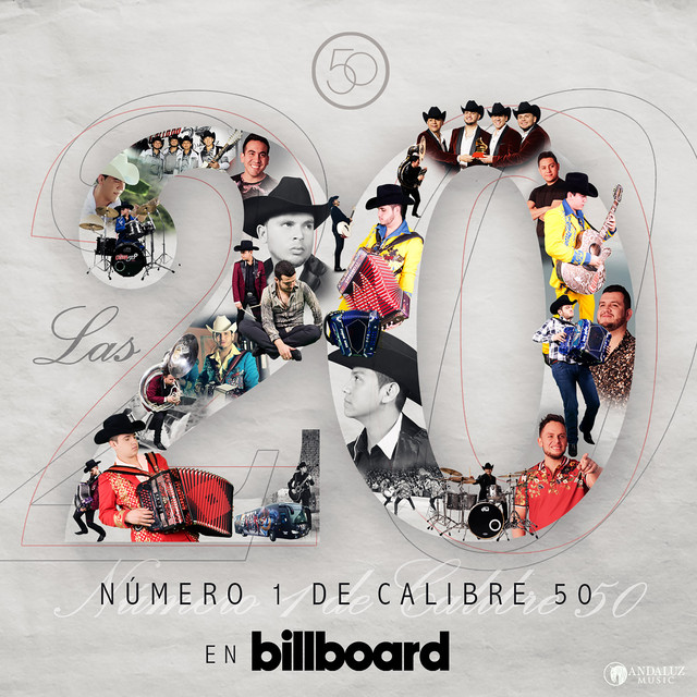 Las 20 Número 1 De Calibre 50 En Billboard album cover