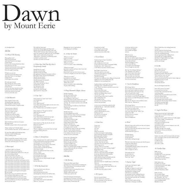 Dawn album cover