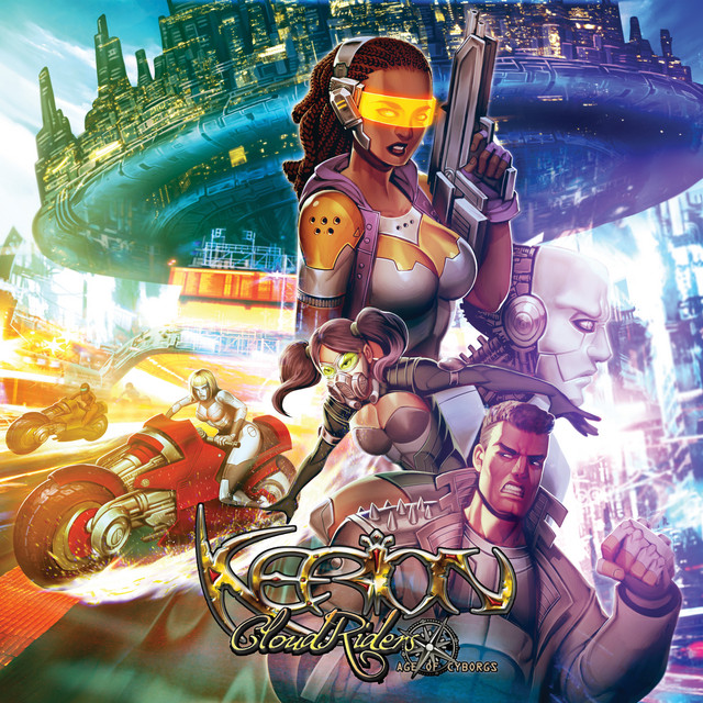 Cloudriders: Age of Cyborgs album cover