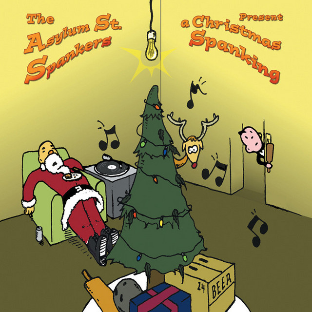 A Christmas Spanking album cover