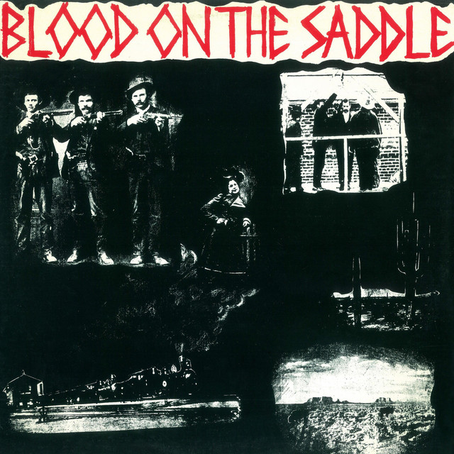 Blood on the Saddle album cover