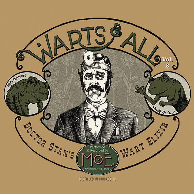 Warts & All Vol. 3 (Live) album cover