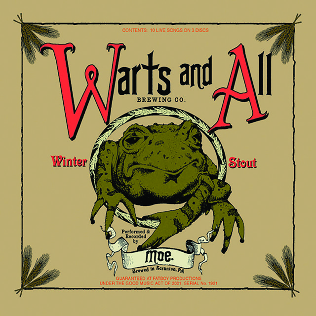 Warts & All Vol. 1 (Live) album cover