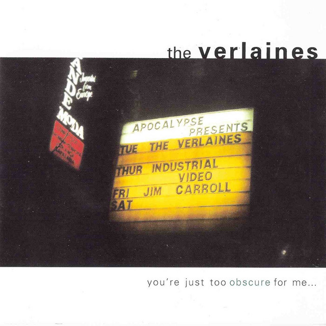 You're Just Too Obscure for Me album cover