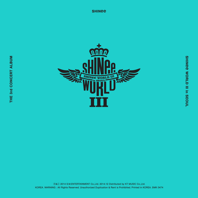SHINee WORLD Ⅲ in SEOUL - THE 3rd CONCERT ALBUM album cover
