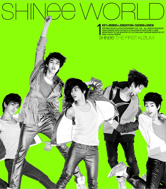 The SHINee World - The First Album album cover