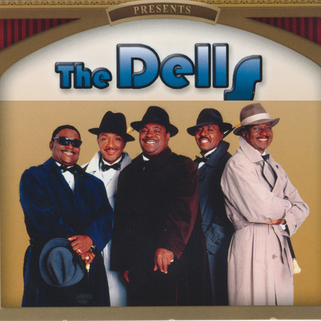 The Dells Live album cover