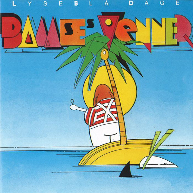 Lyseblå Dage album cover
