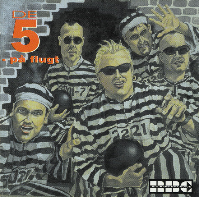 De 5 på flugt album cover