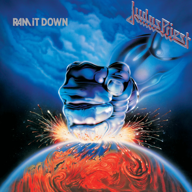 Hamer K.K. Downing Mini V as heard on Ram It Down by Judas Priest (1988)