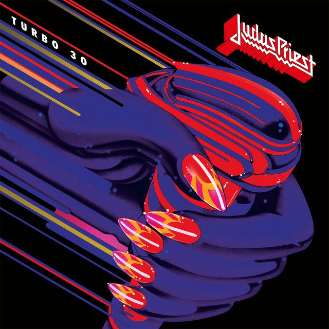 Hamer K.K. Downing Mini V as heard on Turbo 30 by Judas Priest (1986)